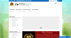 Desktop Screenshot of lotusmediapro.com